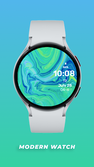 Gentle Flow Watch Face Screenshot 0