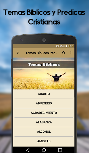 Temas Bíblicos y Predicas Cristianas Screenshot 1