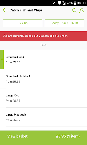Catch Fish and Chips Screenshot 1
