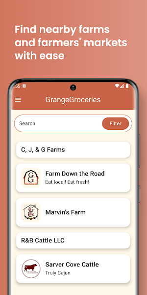 GrangeGroceries Screenshot 0