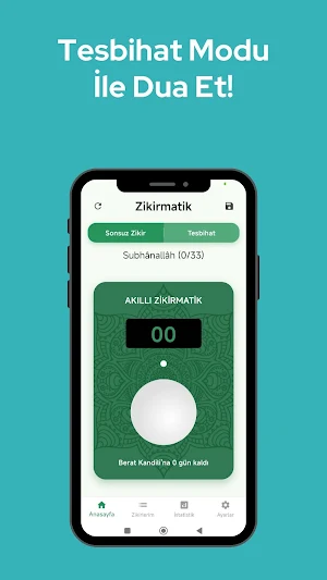 Zikirmatik - Tesbihat Yap Screenshot 3