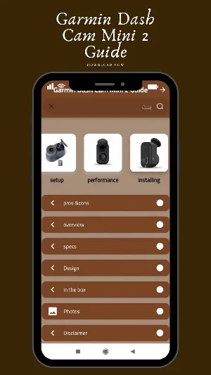 Garmin Dash Cam Mini 2 Guide Screenshot 1