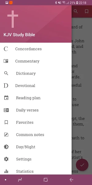 KJV Study Bible Offline & Free Screenshot 0