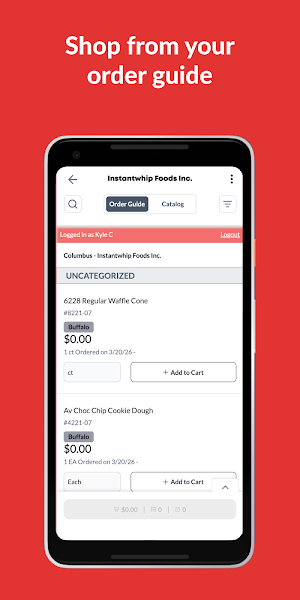 Instantwhip Foods, Inc. Screenshot 1