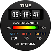 FitStep Digital WatchFace