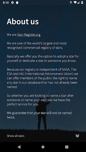 Find My Star Screenshot 2