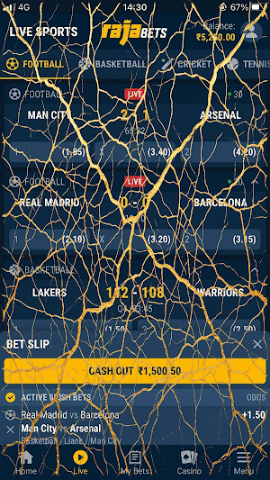 Rajabets Screenshot 2