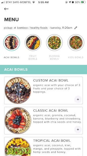 Bamboo Healthy Foods Screenshot 2