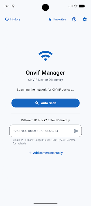 Onvif Manager Screenshot 0