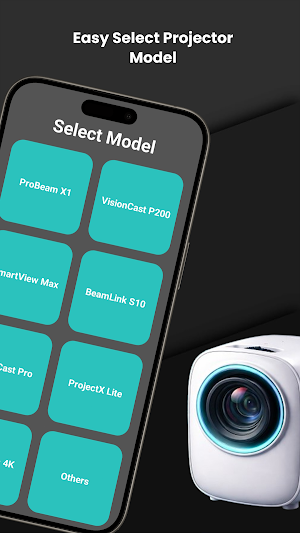 Smart Projector Control App Screenshot 2
