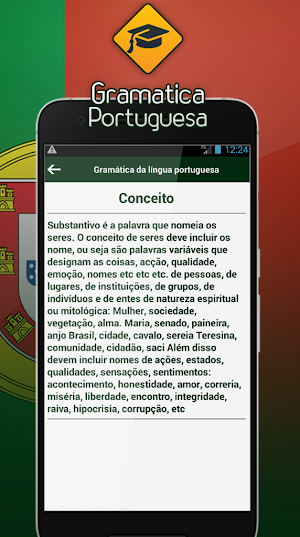 Gramática da língua portuguesa Screenshot 2