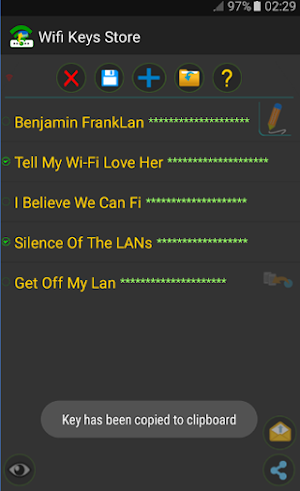 Wifi Keys Store Pro Screenshot 0
