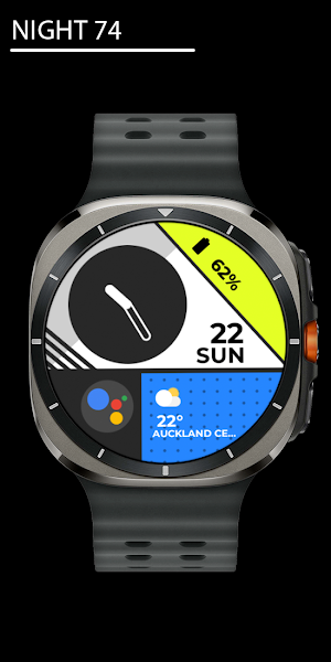 Night 74 - watch face Screenshot 0