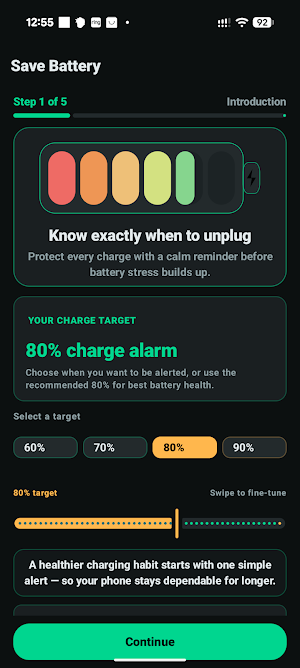 Battery Guardian: Full Control Screenshot 1