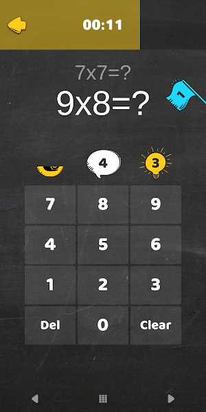 Master99 - multiplication and brain training Screenshot 3
