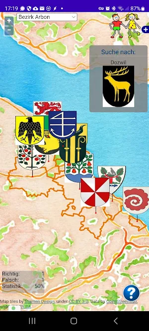 Thurgau Geografiespiel Screenshot 1