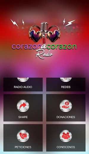 Corazon a Corazon Radio Screenshot 1