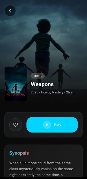 Pik Movies Screenshot 1