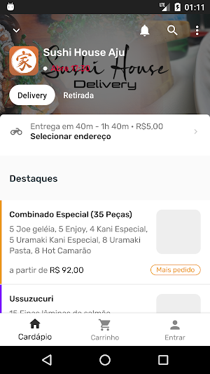 Sushi House Aju Screenshot 0