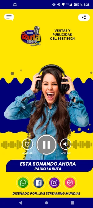 Radio La Ruta Las Lomas Piura Screenshot 0