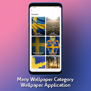 Sweden Football Team Wallpaper Screenshot 1