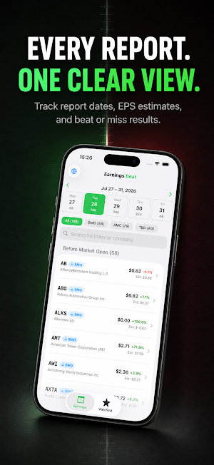 Earnings Beat Screenshot 0