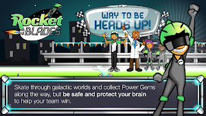 CDC HEADS UP Rocket Blades: The Brain Safety Game Screenshot 0