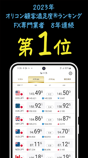 ヒロセ通商 LION FX 5 Screenshot 1