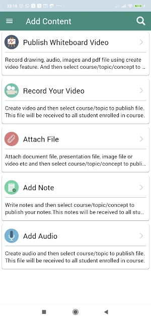 MWS Teacher App Screenshot 3
