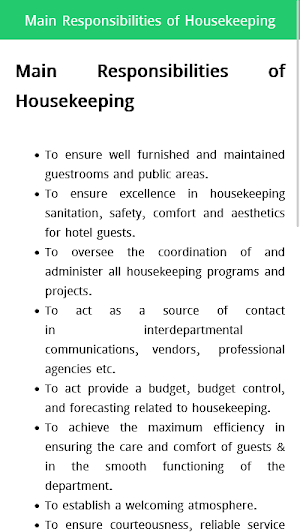Hotel Housekeeping Screenshot 3