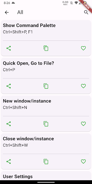 vs code shortcut  keys windows Screenshot 0