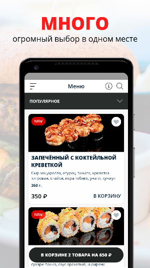 Служба доставки «Терияки» Screenshot 0
