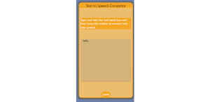 Text to Speech App Screenshot 1