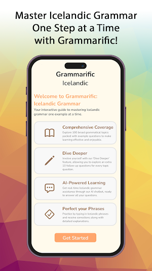 Grammarific: Icelandic Grammar Screenshot 0
