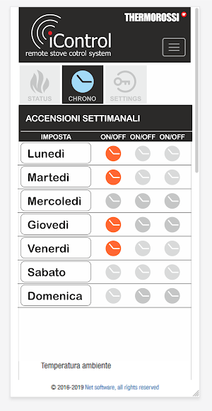 Thermorossi Connector Screenshot 3