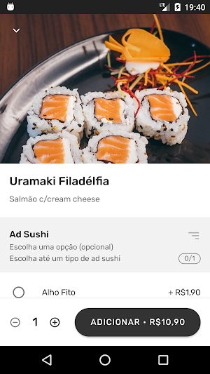 Sushi Lounge Paris Screenshot 1