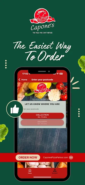 Capones Pizza Parlour -Croydon Screenshot 0