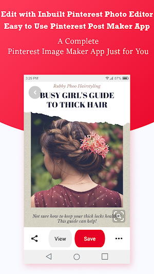 Social Media Post Maker - Socially Graphics Design Screenshot 3