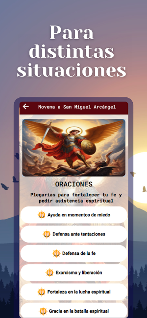 Novena a San Miguel Arcángel Screenshot 0