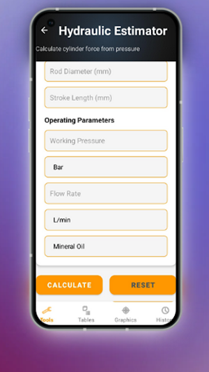 Hydraulic Toolkit Calculator Screenshot 3