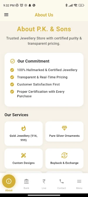 P.K. & Son's Jeweller Screenshot 3