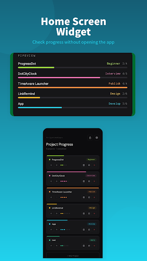 ProgressDot: Project Tracker Screenshot 3