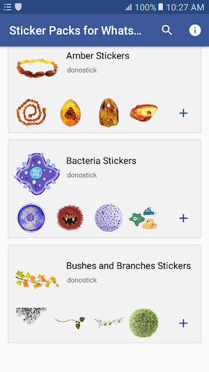 Nature Stickers for WhatsApp - WAStickerApps Pack Screenshot 0