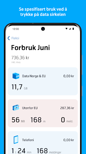 Mitt Telenor Screenshot 1