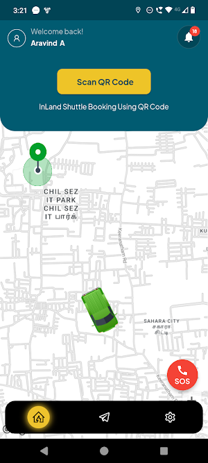InLand Shuttle Passenger Screenshot 2