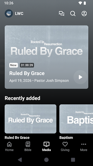 Living Waters Chapel AG Screenshot 1