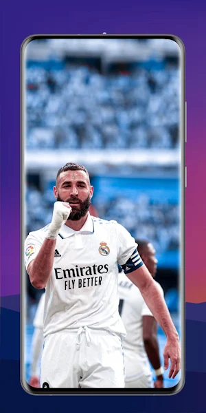 Karim Benzema 4K Wallpaper Screenshot 0