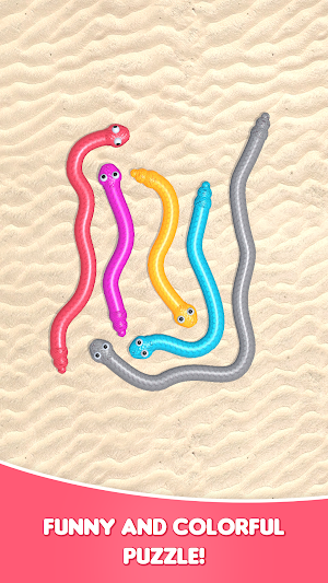 Snake Tangle Knot : Worm Zone Screenshot 2