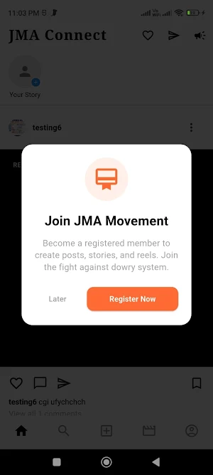 JMA Connect Screenshot 1
