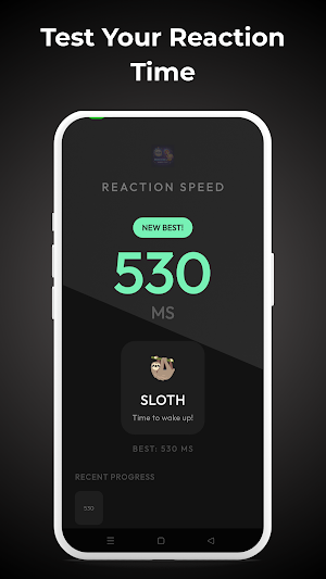 Reaction & Tap Speed Test Screenshot 2